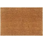 vidaXL Tapis de porte naturel 60x90 cm fibre de coco touffeté