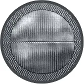 Super Merchant Tapis d'extérieur ARAKIL Gris Ø160 cm PP