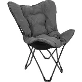 Bo Camp - Urban Outdoor - Chaise papillon - Grainger - M - Nika - Gris