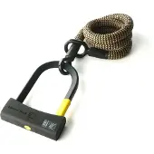 Tex-lock Eyelet D-lock U-lock 120cm Doré