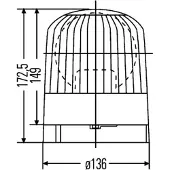 Hella Gyrophare 2RL 007 552-011