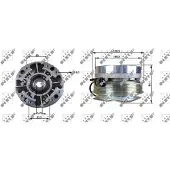 NRF Embrayage, ventilateur de radiateur 49701