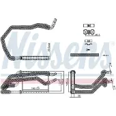 Nissens Échangeur de chaleur, chauffage habitacle 707222