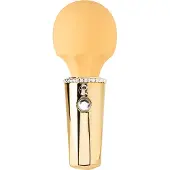 You2Toys - Mini wand massageur vibrant rechargeable - jaune