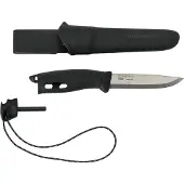 Morakniv Companion Spark 13567 Black, couteau de bushcraft avec pierre à feu