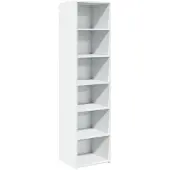 vidaXL Highboard blanc 45x41x185 cm Bois composite