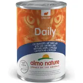 Almo Nature Daily au cabillaud pâtée pour chat (400 g)