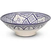 Safaary Bol Marocain Bleu Nakhil Mya Ø 30 x 11cm