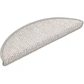 vidaXL Tapis d'escalier autocollants aspect sisal 15 pcs 56x17x3 cm