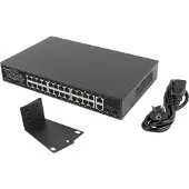 Lanberg RSGE-24P-2GE-2S-360 Switch 24X 1GB DSP+/2X GB 2X SFP Rack 19" Gigabit Et