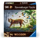 Ravensburger Puzzle en bois Tigre dans la jungle, 500pcs.