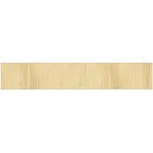 vidaXL Tapis rectangulaire naturel clair 70x400 cm bambou
