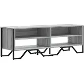 vidaXL Armoire TV Gris Sonoma 122x34x41 cm Bois composite