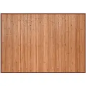 vidaXL Tapis rectangulaire naturel 70x100 cm bambou