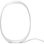 Foscarini Lampe de Table , Anisha, dimmable, Blanc, Salon / séjour, Plastique, Design