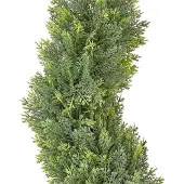 Beliani Plante artificielle CYPRESS SPIRAL TREE Vert