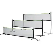 Exit Réglable Filet Sportif 243x500cm – Filet de Volleyball – Filet de Badminton – Filet de Tennis – Noir