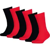 Tommy Hilfiger Chaussettes bleu marine / rouge feu