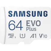Samsung EVO Plus 64 Go microSDXC + Adaptateur SD