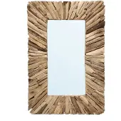 Bazar Bizar Bazar Bizarre Miroir Encadré Drijfwood-naturel-m | JAHU038N-M-60x40