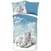 Good Morning Muller Textiles 30984.20.08, Comprend le couvre-lit, Taie d'oreiller incluse