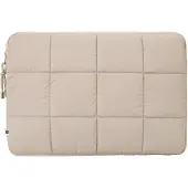 Selencia Pochette ordinateur puffy 15-16 pouces - Beige