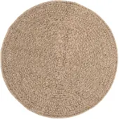 vidaXL Tapis 90 cm aspect jute Intérieur et extérieur