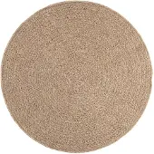 vidaXL Tapis 120 cm aspect jute Intérieur et extérieur