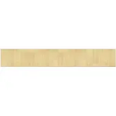 vidaXL Tapis rectangulaire naturel clair 60x400 cm bambou