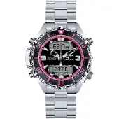 Chris Benz - CB-D200X-P-MB - Montre de plongée - Unie - Quartz
