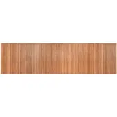 vidaXL Tapis rectangulaire naturel 80x300 cm bambou