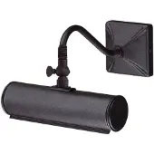 Elstead Lighting Applique murale Picture Light noire, 1xE14x40W, métal, dim. : 13,5 x 19 x 20 cm, IP20, Elstead