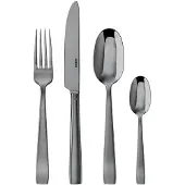 Sambonet Flat Edelstahl/PVDschwarz Besteck 24tlg.Vh. S0015-S00019-62712B81