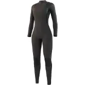 Mystic Jayde 5/4 Mm Woman Long Sleeve Chest Zip Neoprene Suit Marron S Femme
