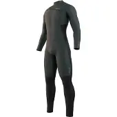 Mystic Majestic 5/4 Mm Long Sleeve Chest Zip Neoprene Suit Gris L Homme