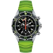 Chris Benz - CB-C300X-G-KBG - Montre de plongée - Unisexe - Quartz