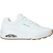 SKECHERS Baskets basses 'Uno - Stand On Air' blanc