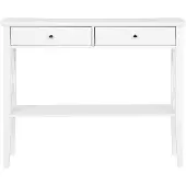 Beliani Console Avenue Blanc