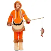 MOM Costume De Fille Esquimau
