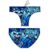 Turbo Aloha Swimming Brief Bleu 3XL Homme