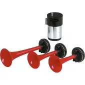 Carpoint Avertisseur sonore à 3 tons, 12 V, 117 dB, 240 W