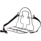 Steco Porte-bagages élargisseur Monkey-mee Steel - 31 cm de large - Noir