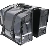 Dresco Sacoche double pour vélo Transporter 40 litres