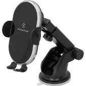 Carpoint 3in1 Support pour smartphone et chargeur Qi sans fil