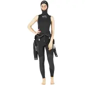 Mares Gilet Thermique à Capuche Flexa 3 Mm