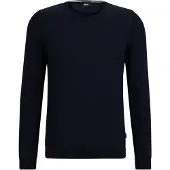 BOSS Pull-over 'Leno' bleu foncé