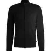 BOSS Vestes en maille 'Balonso' noir