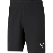 Puma Pantalon de sport 'TeamRise' noir / blanc