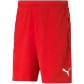 Puma Pantalon de sport 'TeamRise' rouge / blanc