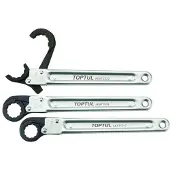 Toptul Clé à cliquet 22 mm einseitig aufklappbar